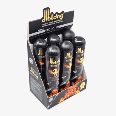 DIBLONG Lubrifiant, cu textura groasa, pe baza de apa si aroma de ciocolata, 125 ml - lub - 125